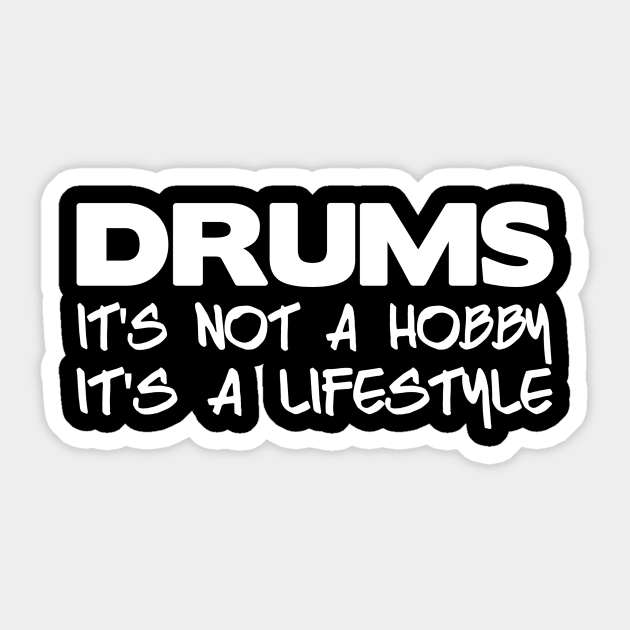 Drum Lifestyle Sticker by drummingco